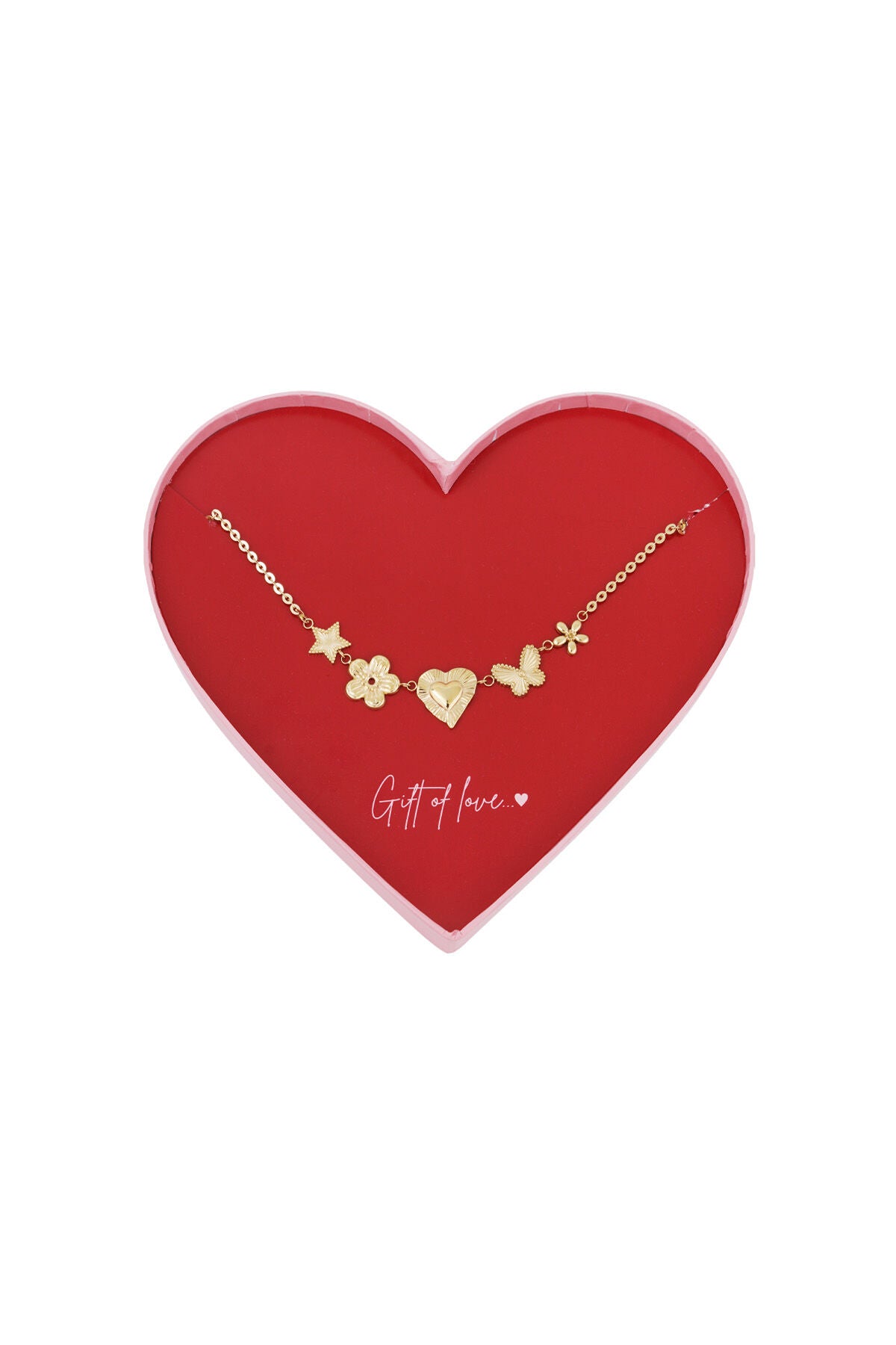 Elegant Gold Heart Pendant Necklace for Women