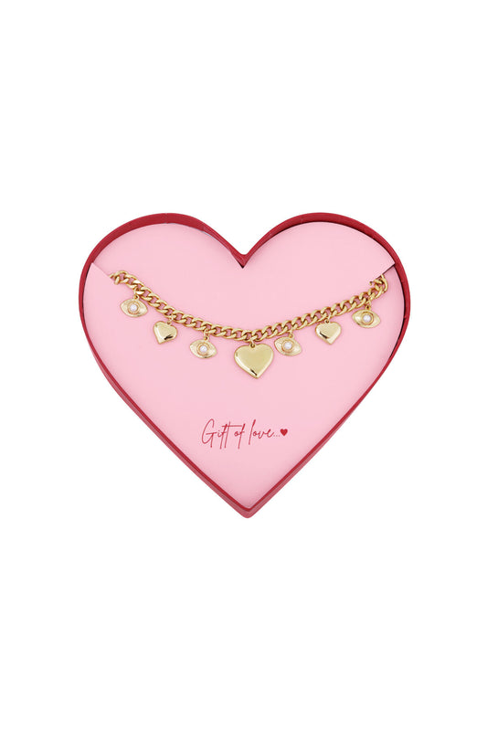 Elegant Gold Heart Pendant Necklace for Everyday Glam