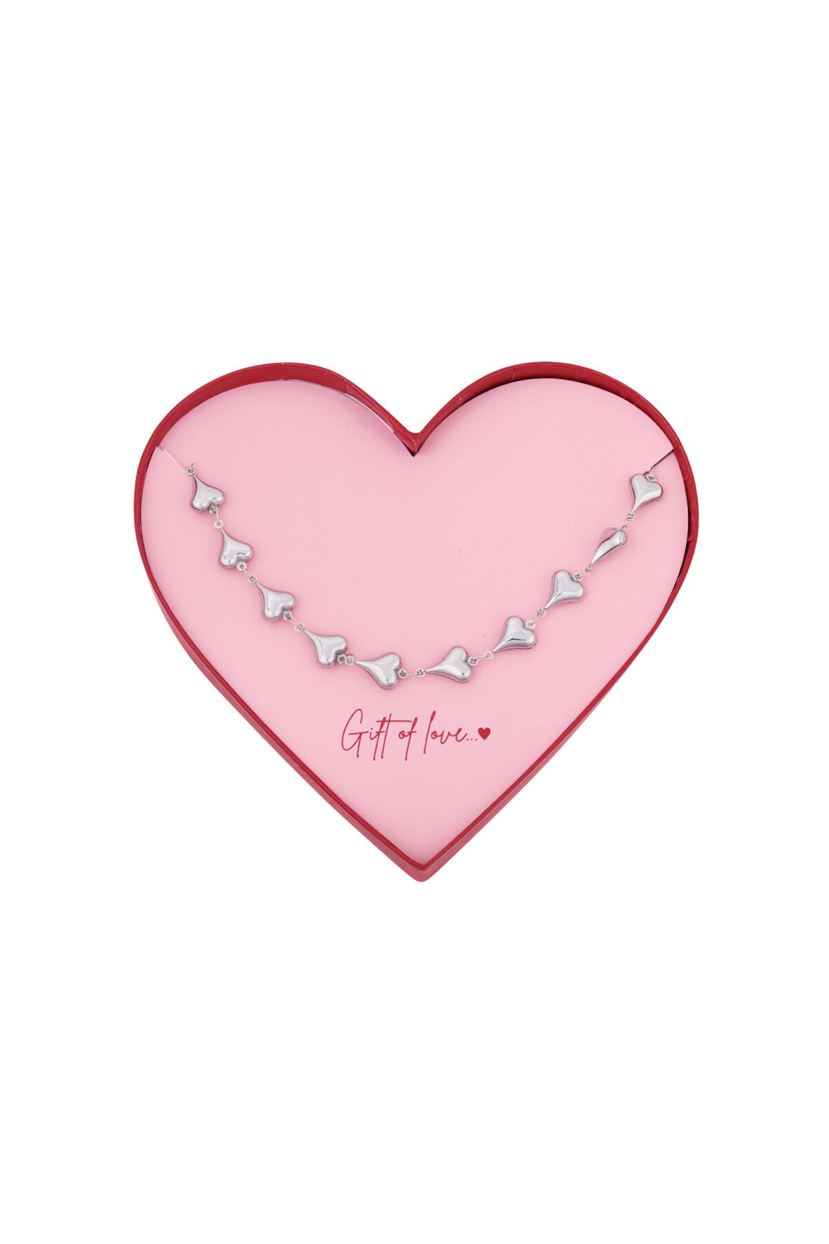 Elegant Stainless Steel Heart Necklace for Her