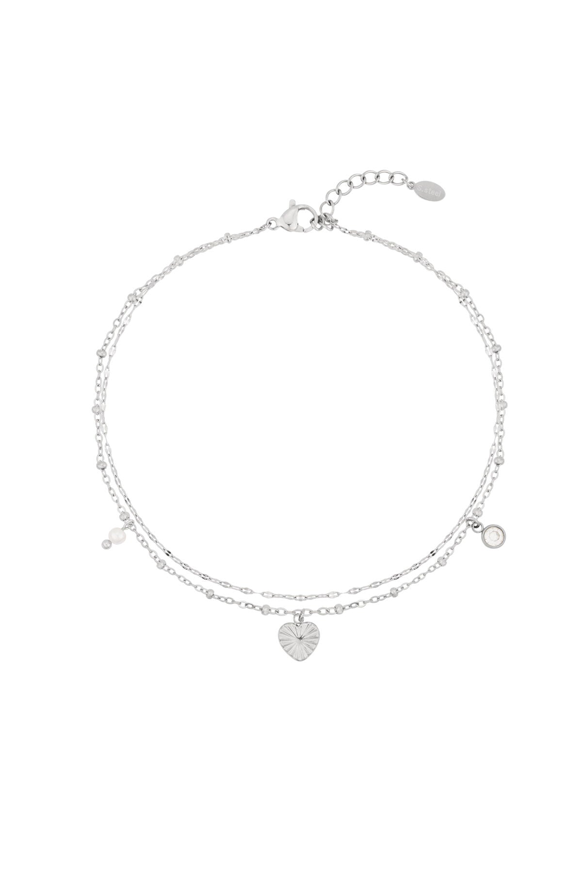Elegant Silver & Gold Anklets for Stylish Women
