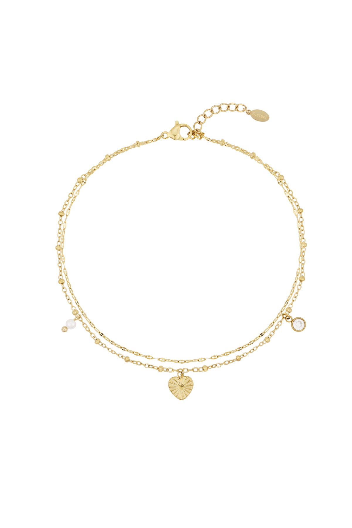 Elegant Silver & Gold Anklets for Stylish Women