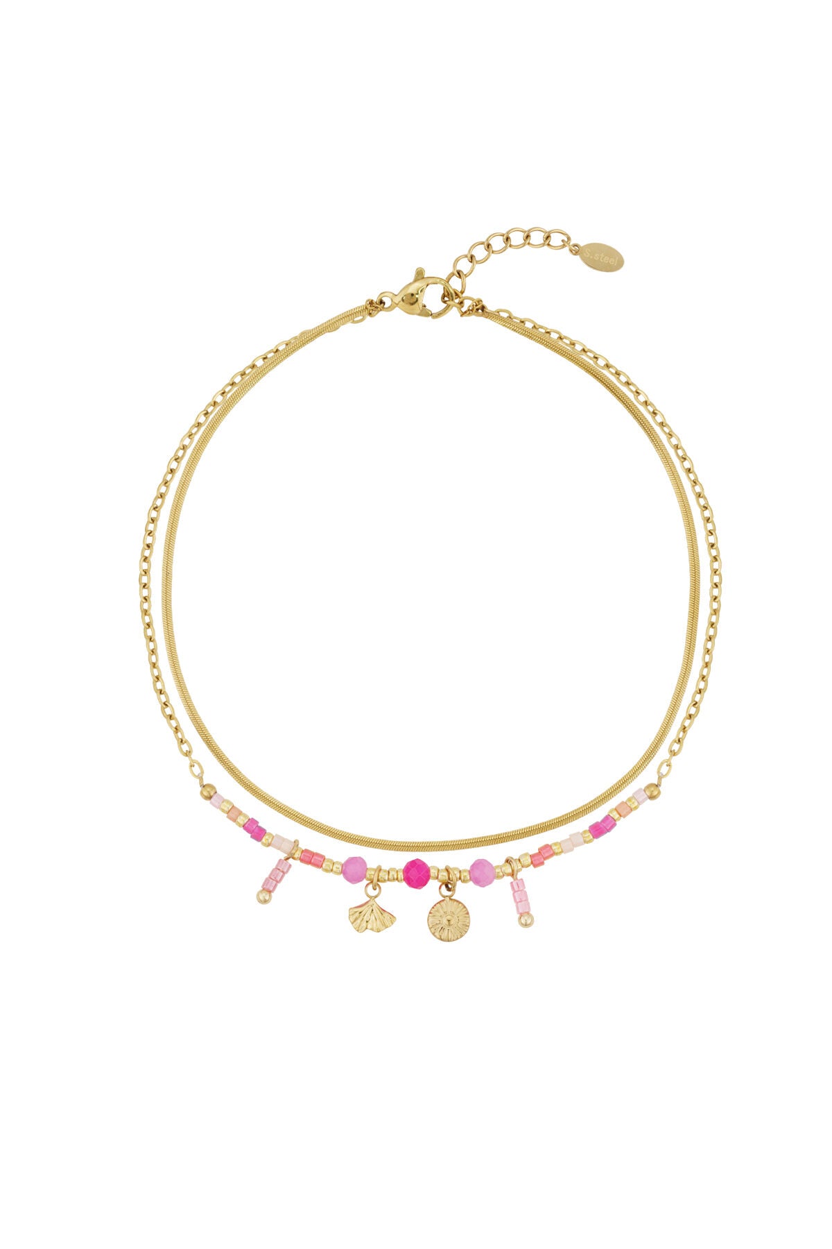 Elegant 14K Gold Plated Anklet for Summer