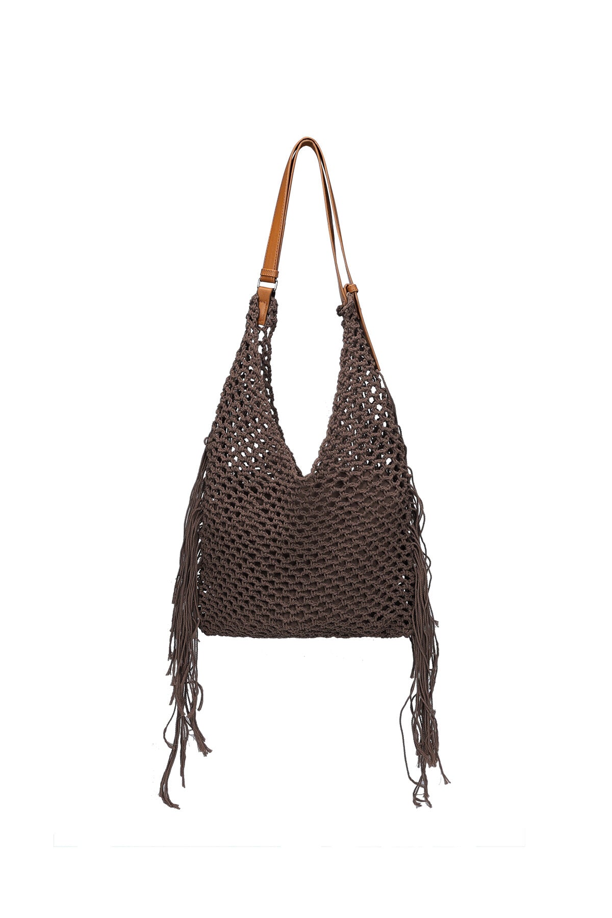 Chic Khaki Cotton Hobo Bag for Summer Adventures
