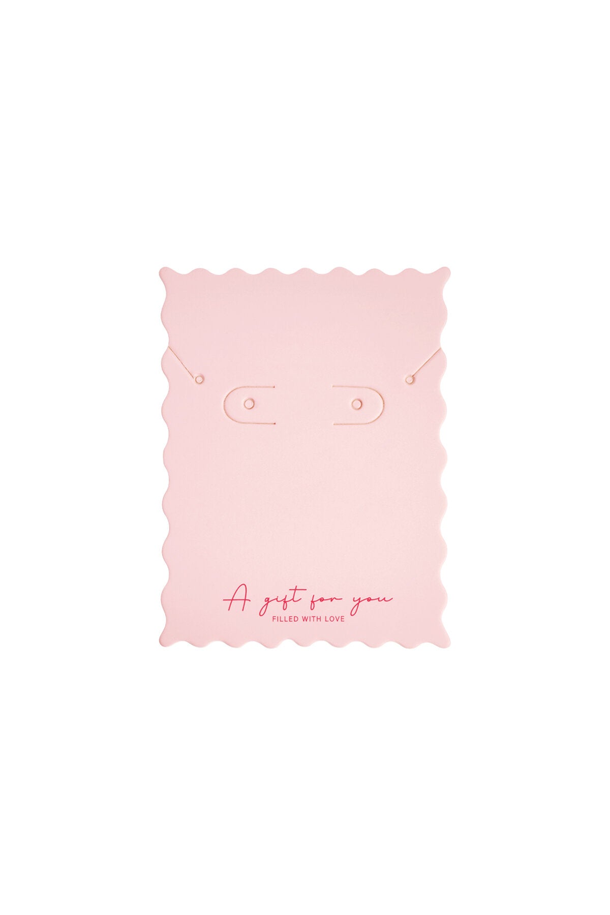 Elegant Pink & Wine Red Jewelry Cards for Daily Use