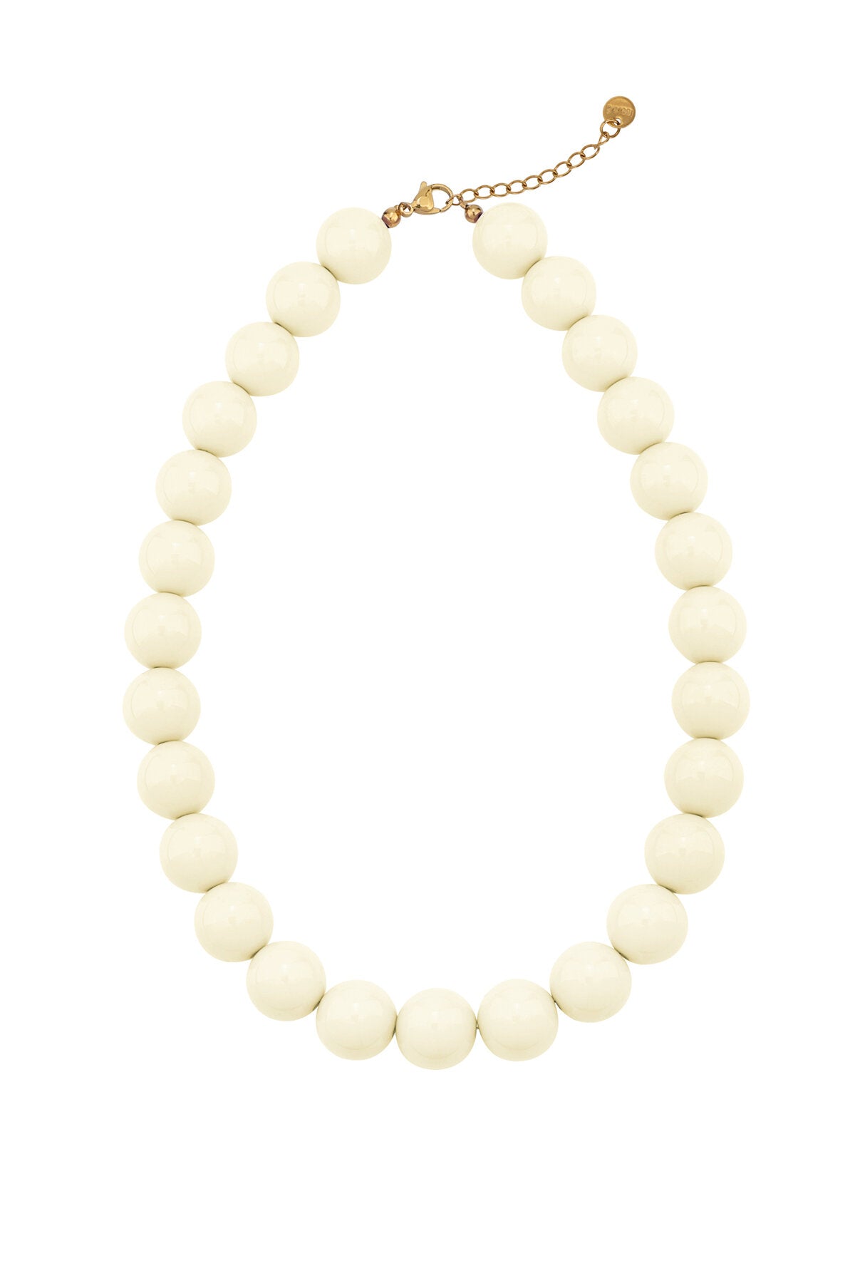 Stylish Resin Beaded Necklace for Everyday Wear