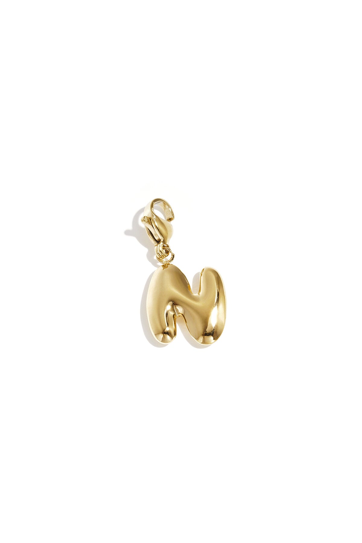 Elegant Gold Colored Letter Ring for Daily Wear