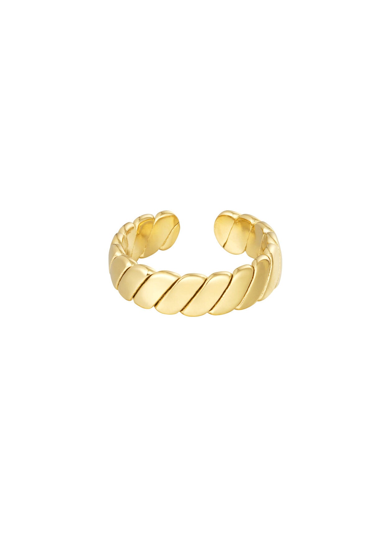 Elegant Minimalist Stainless Steel Rings - Silver & Gold