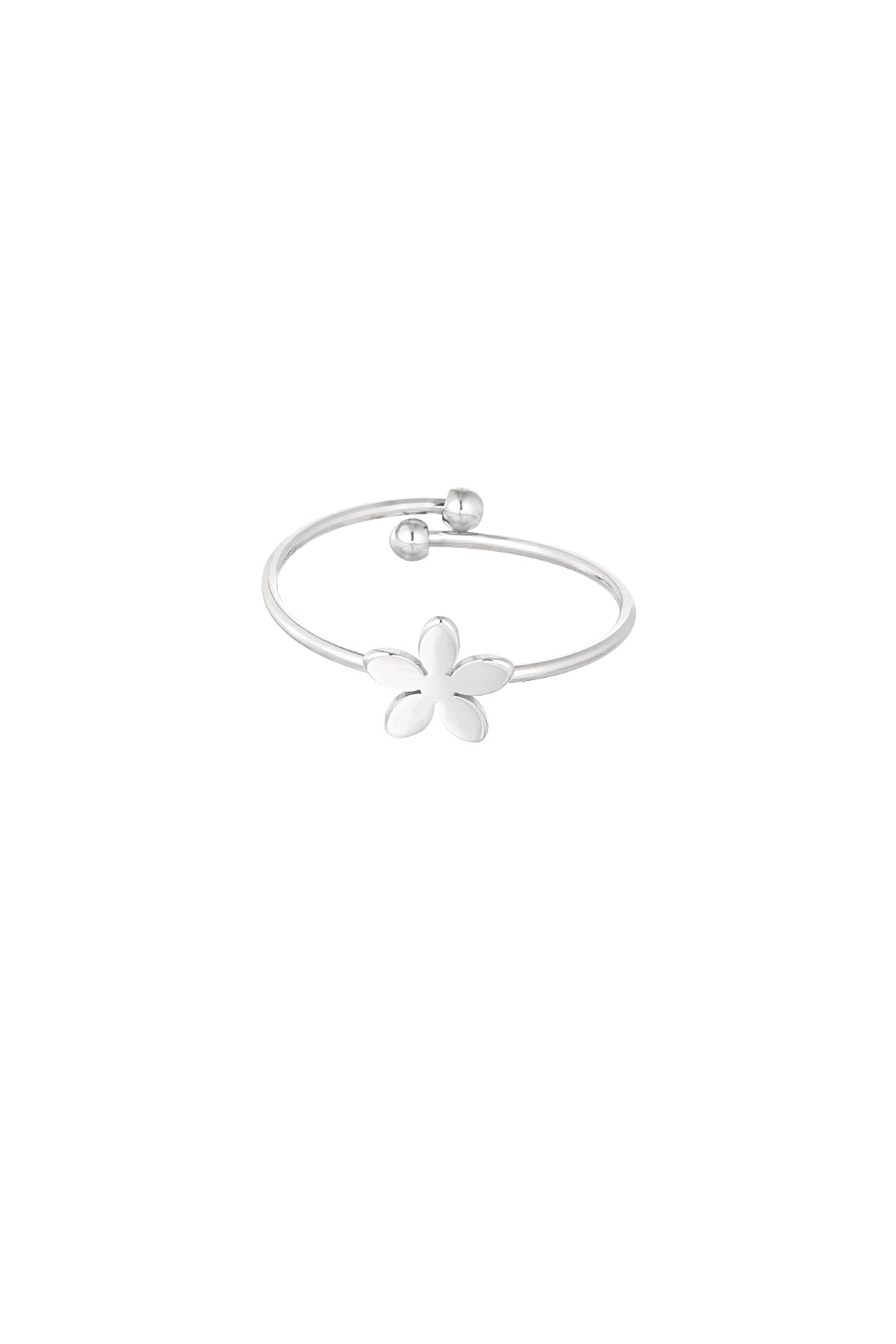 Elegant Minimalist Stainless Steel Ring - Silver & Gold