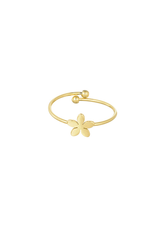 Elegant Minimalist Stainless Steel Ring - Silver & Gold