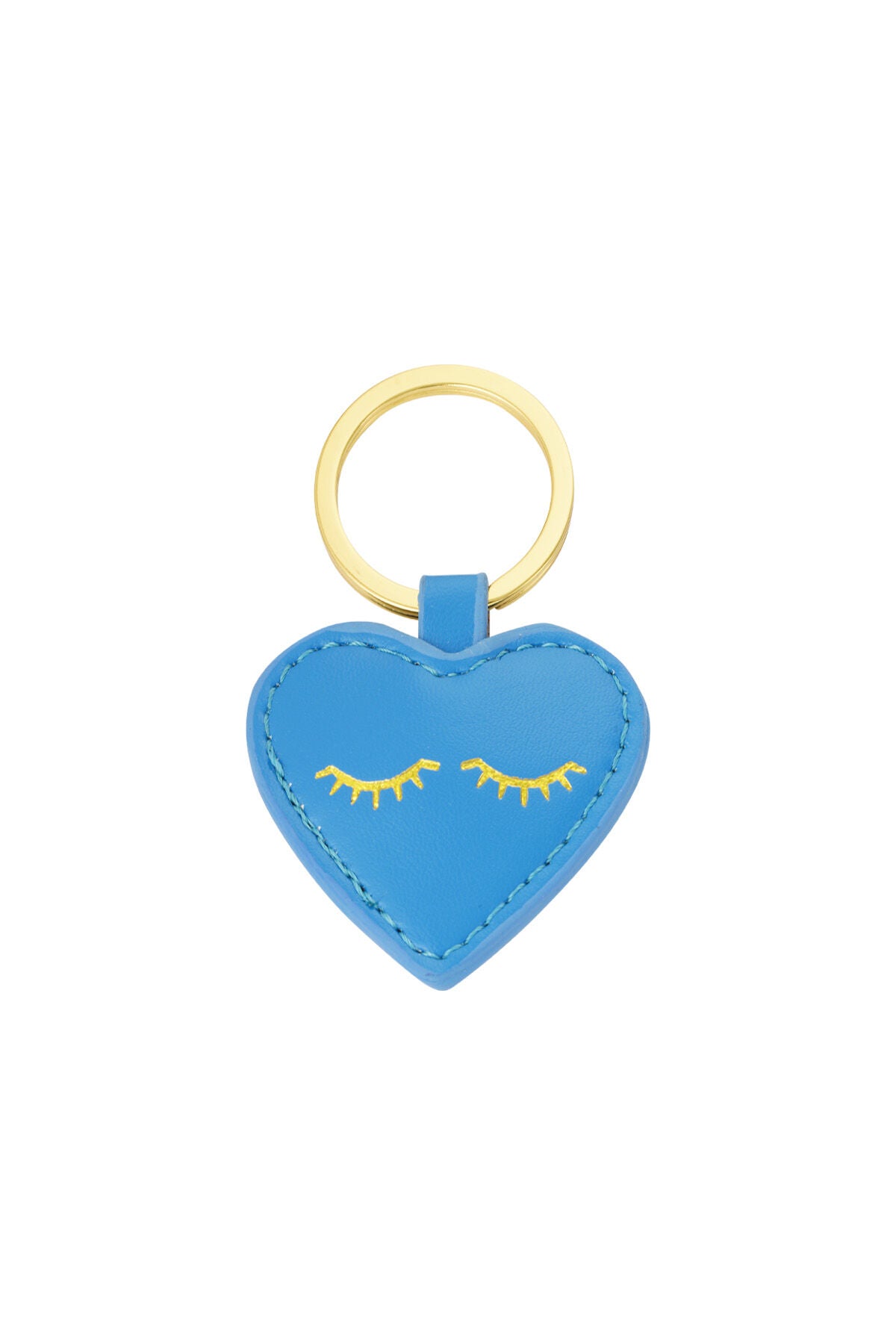 Stylish PU Leather Keychain in Multiple Colors