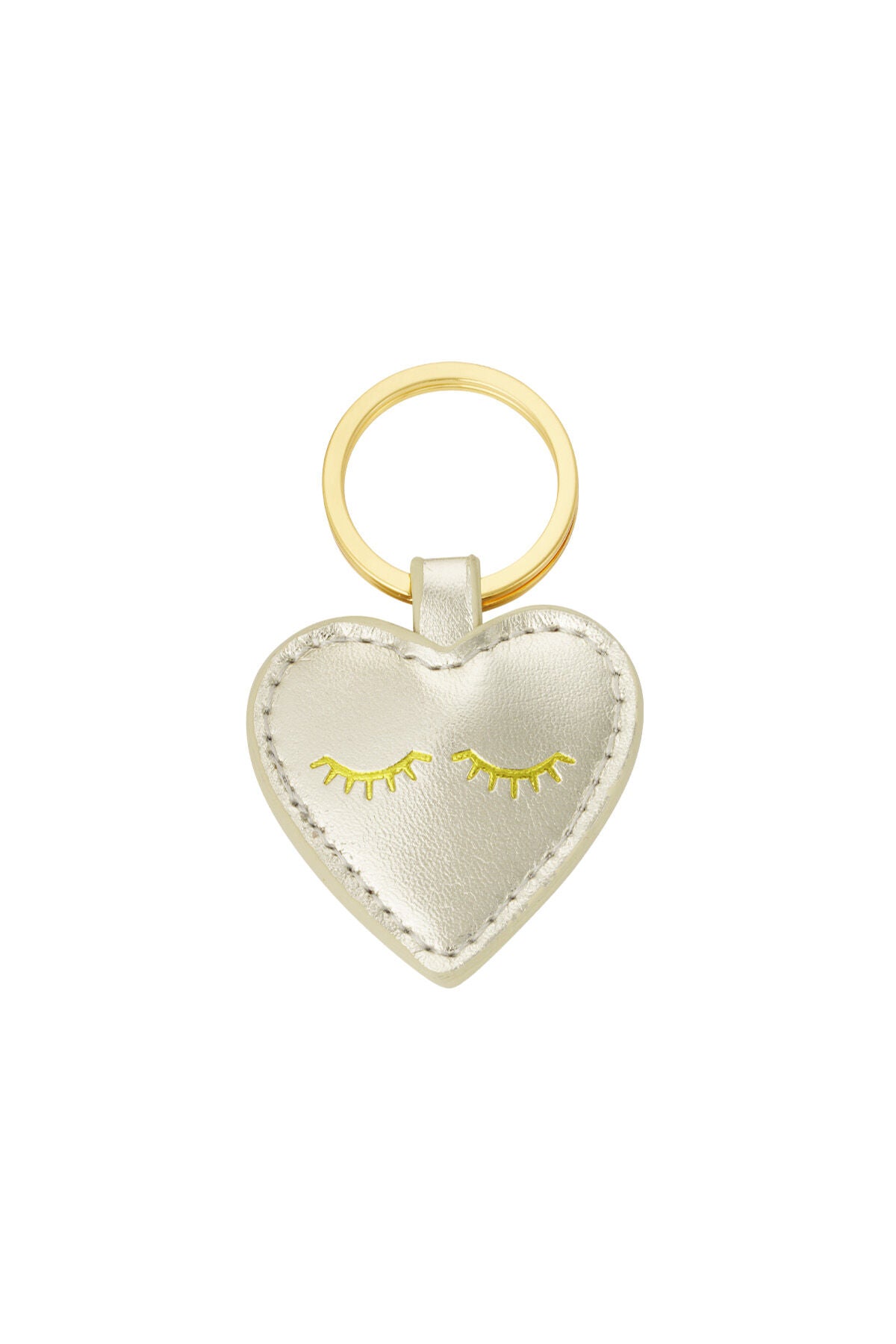 Stylish PU Leather Keychain in Multiple Colors