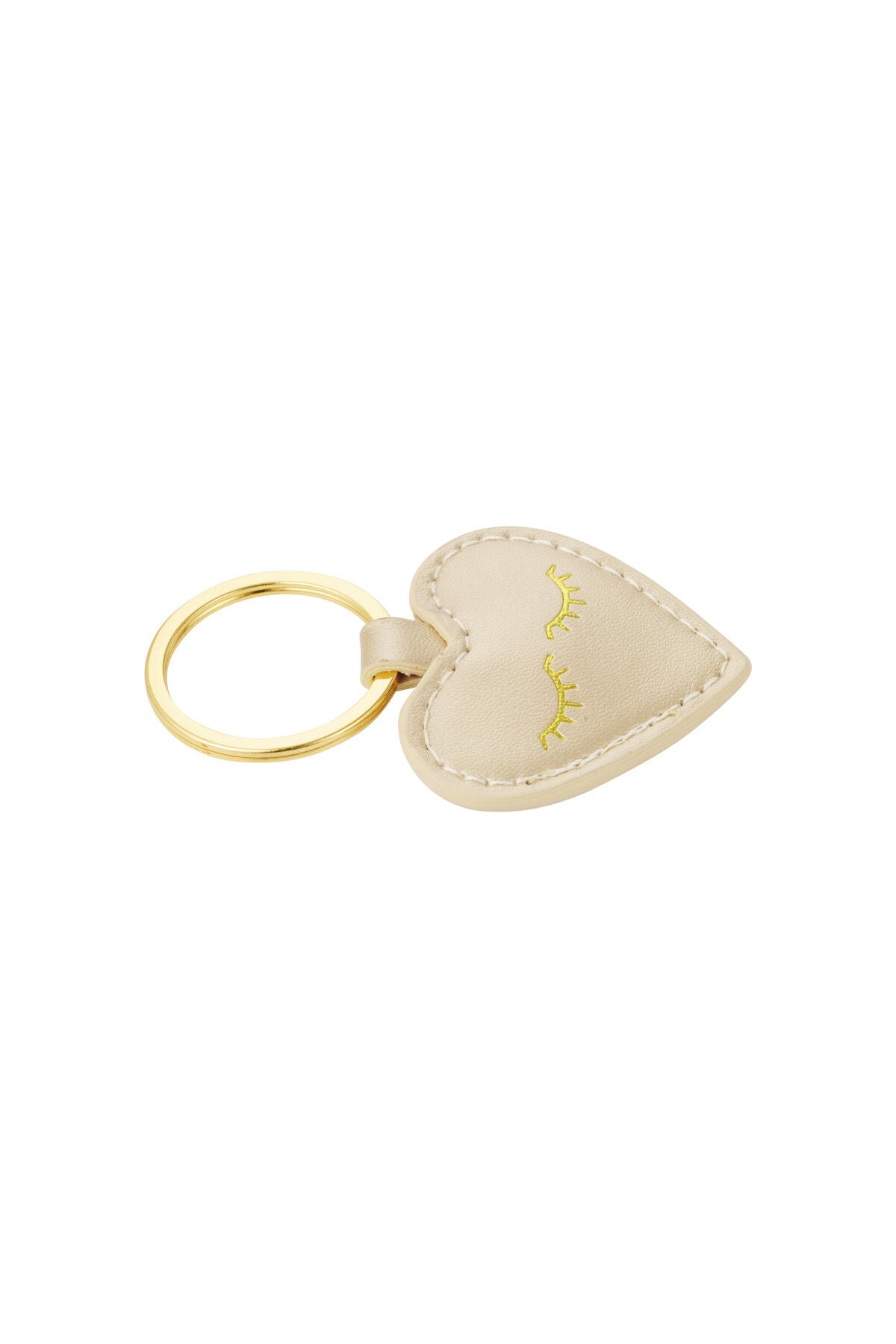 Stylish PU Leather Keychain in Multiple Colors