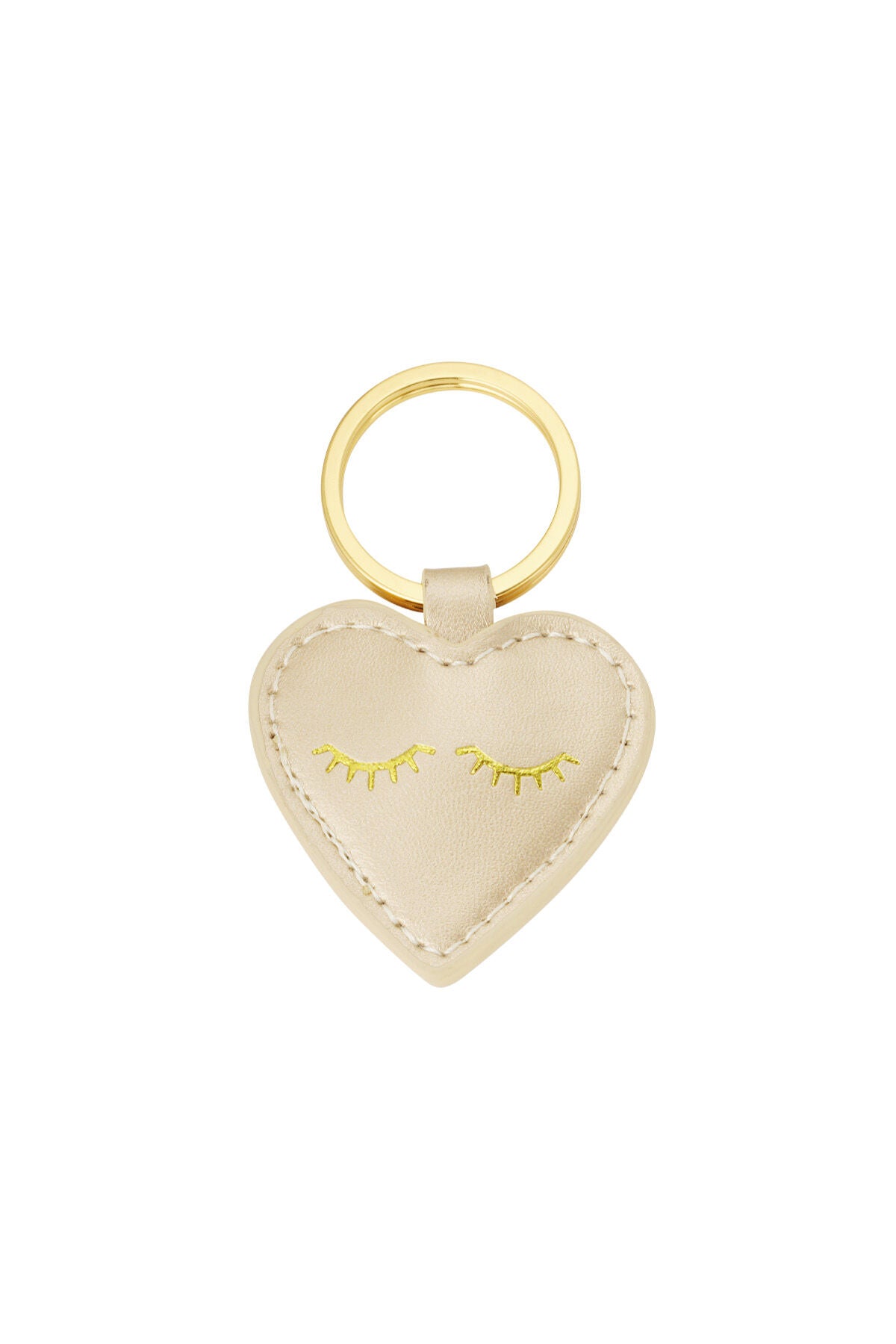 Stylish PU Leather Keychain in Multiple Colors