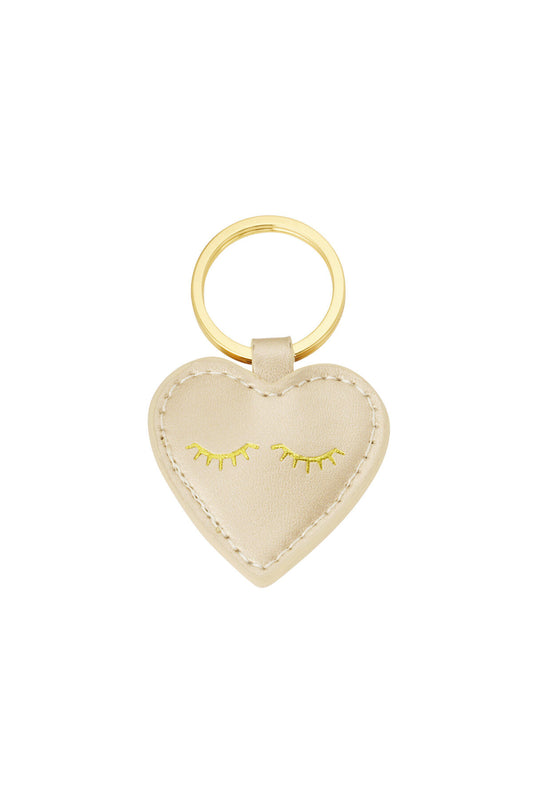 Stylish PU Leather Keychain in Multiple Colors