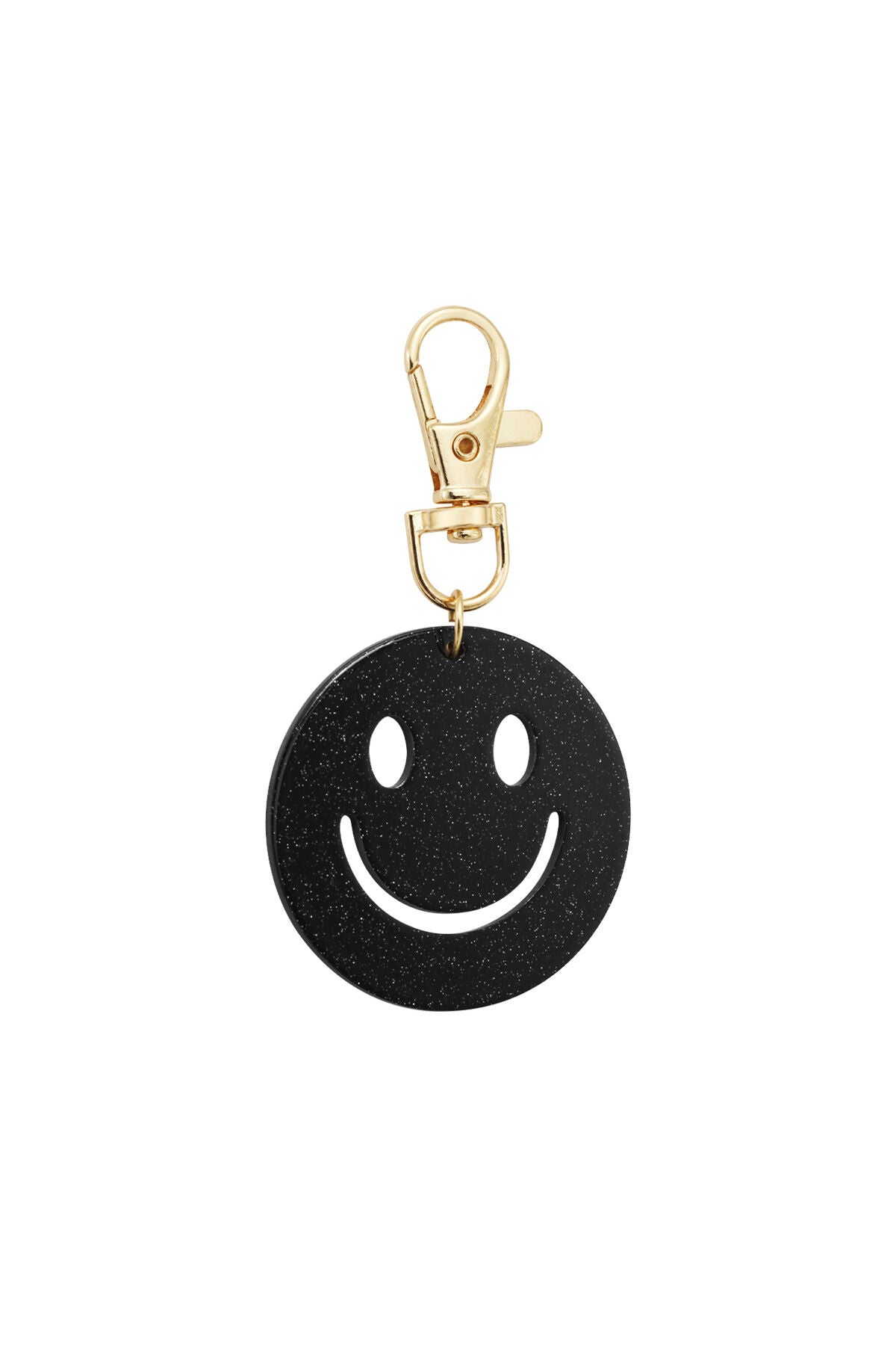 Chic Acrylic Alloy Smiling Face Keychain