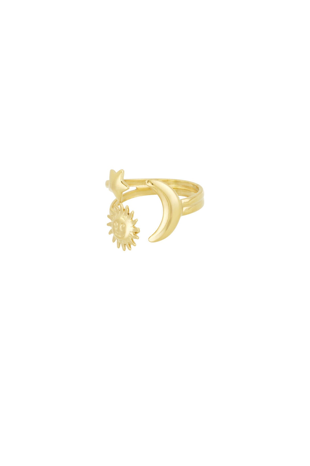 Stylish Stainless Steel Statement Rings in Silver & Gold