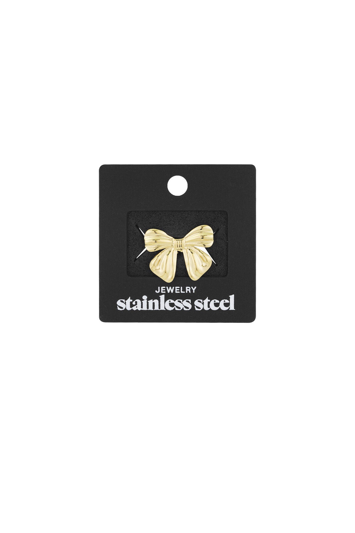 Elegant Stainless Steel Brooches in Silver & Gold