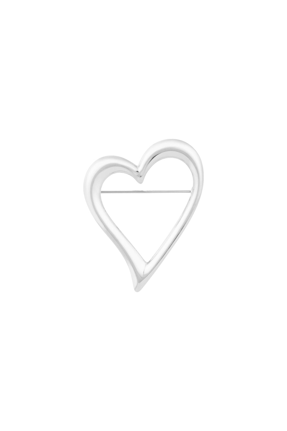 Elegant Stainless Steel Brooches in Silver & Gold