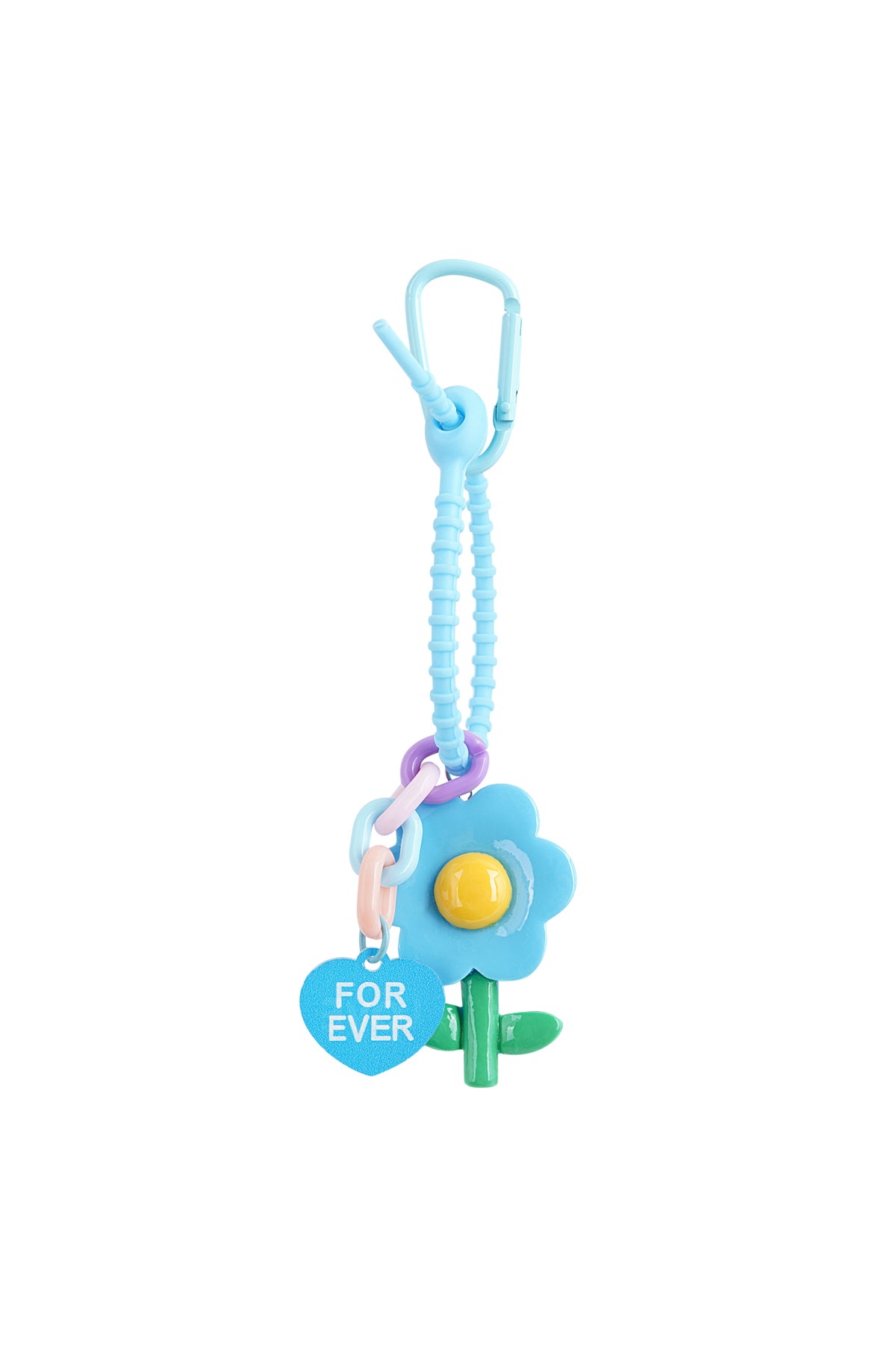 Charming Resin Flower Bag Charms for Spring/Summer