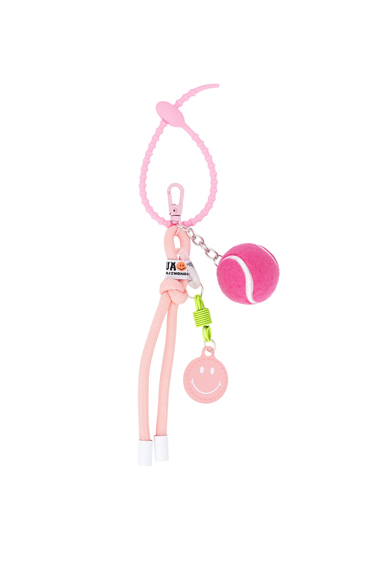 Charming Smiling Face Bag Charms for Spring/Summer