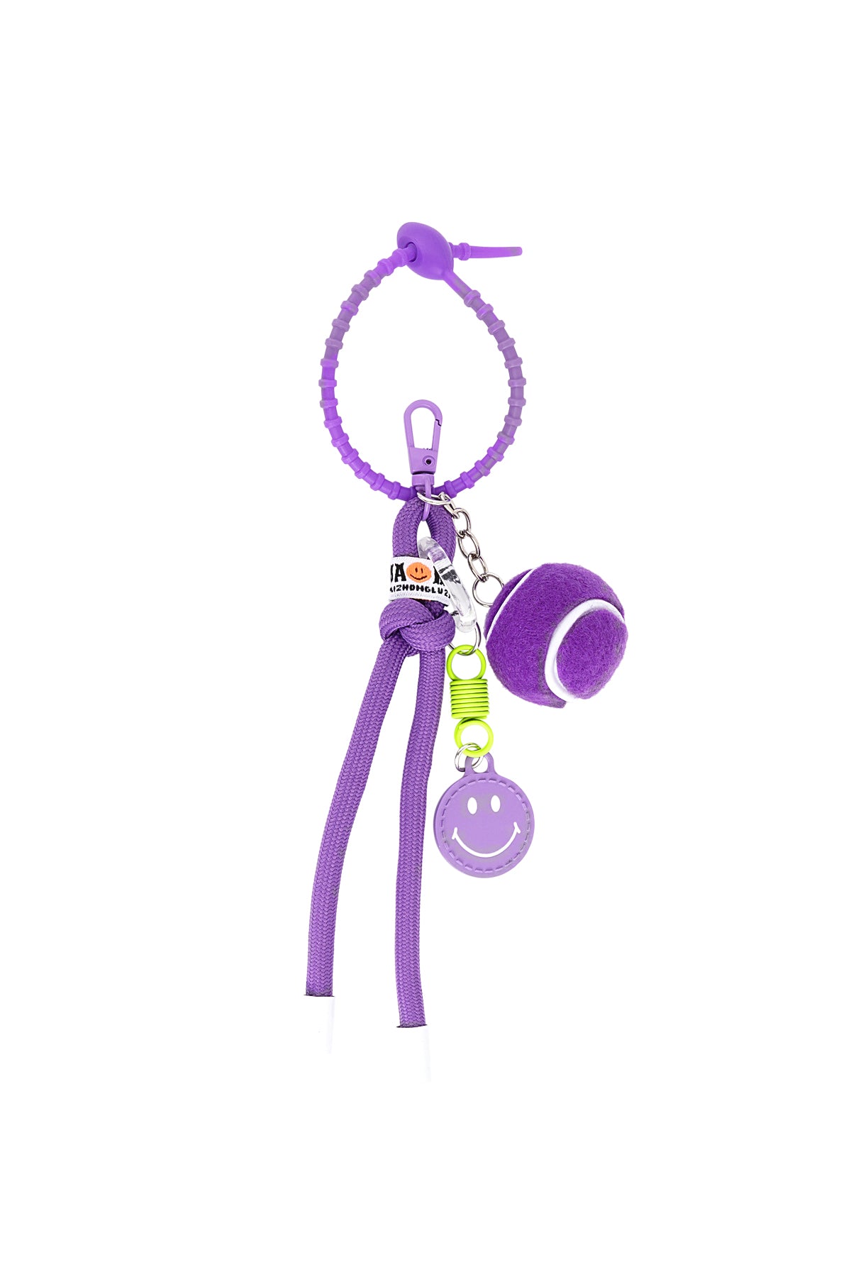 Charming Smiling Face Bag Charms for Spring/Summer