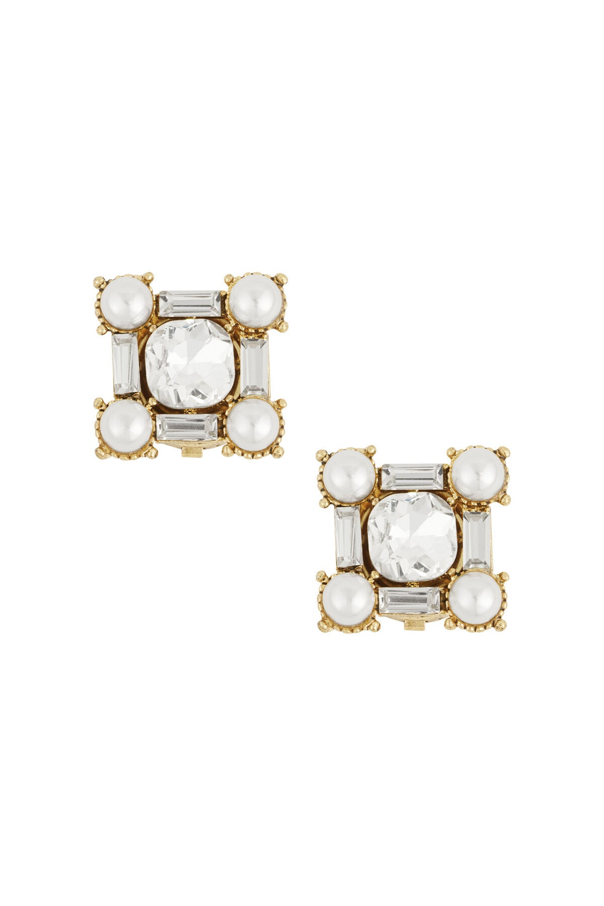 Elegant White Alloy Cufflinks for Men