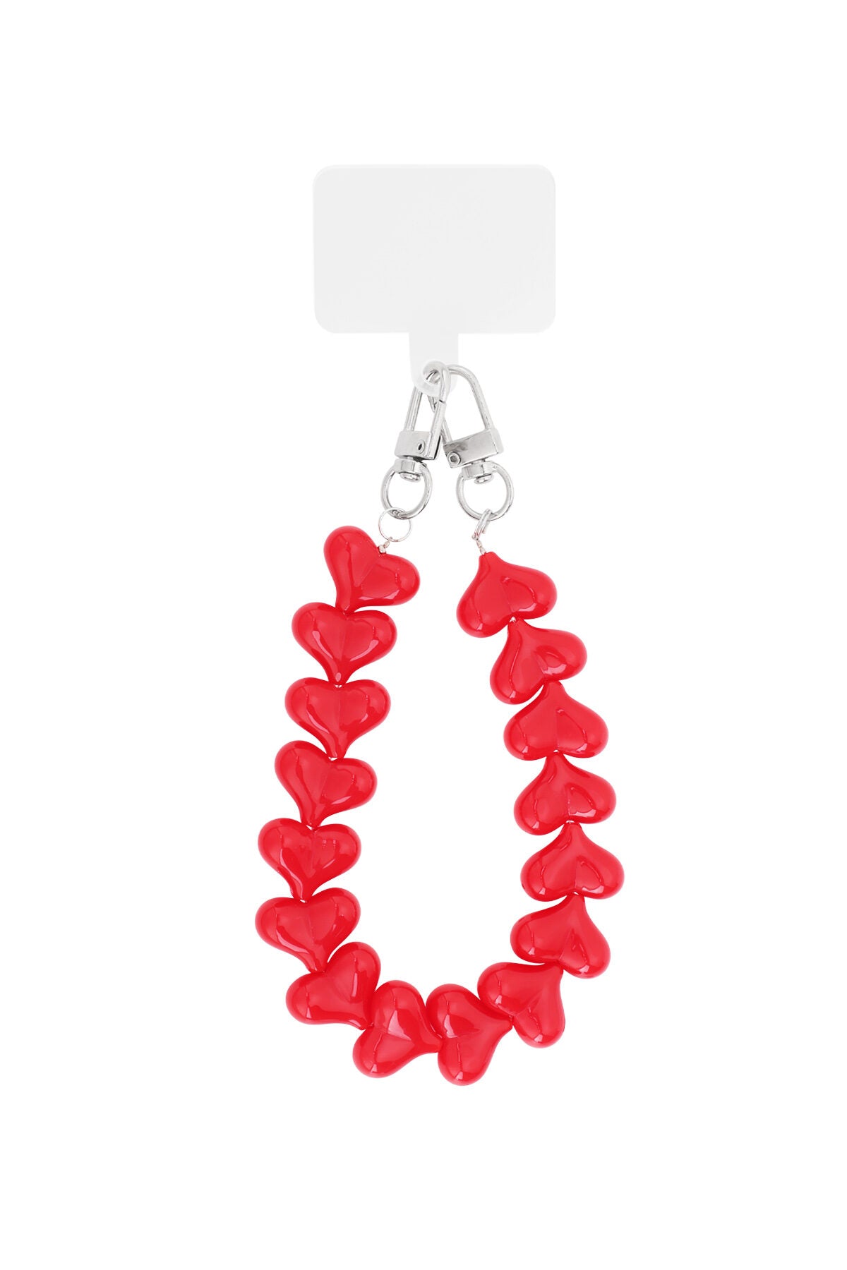 Chic Heart-Shaped Phone Chain for Daily Use