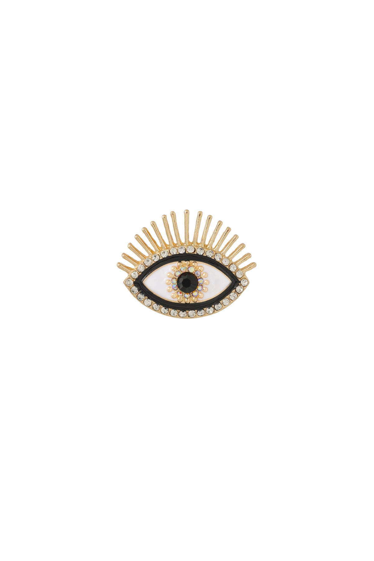 Elegant Gold Color Alloy Brooch for Stylish Outfits