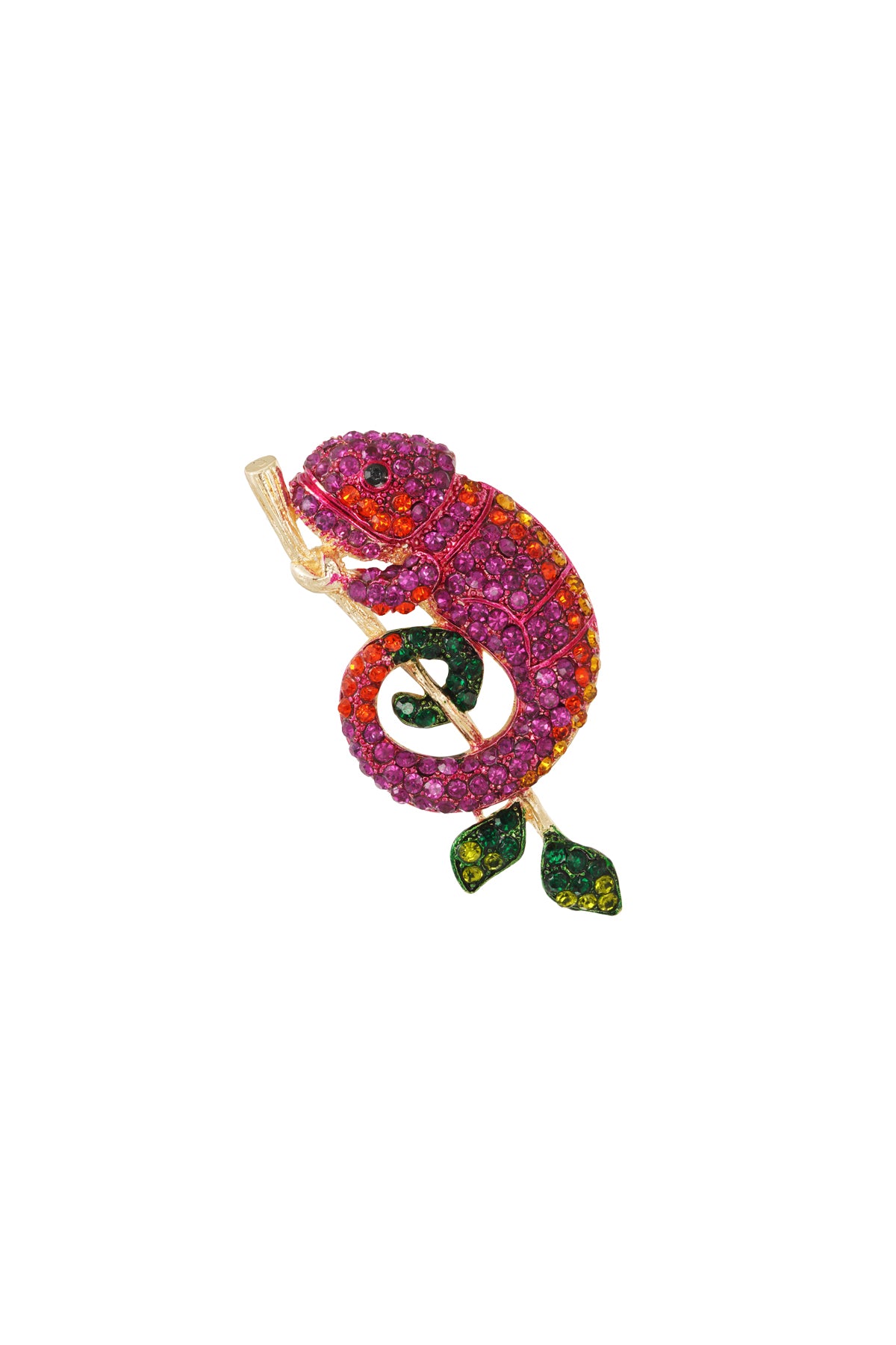 Elegant Green & Fuchsia Brooches for Stylish Outfits