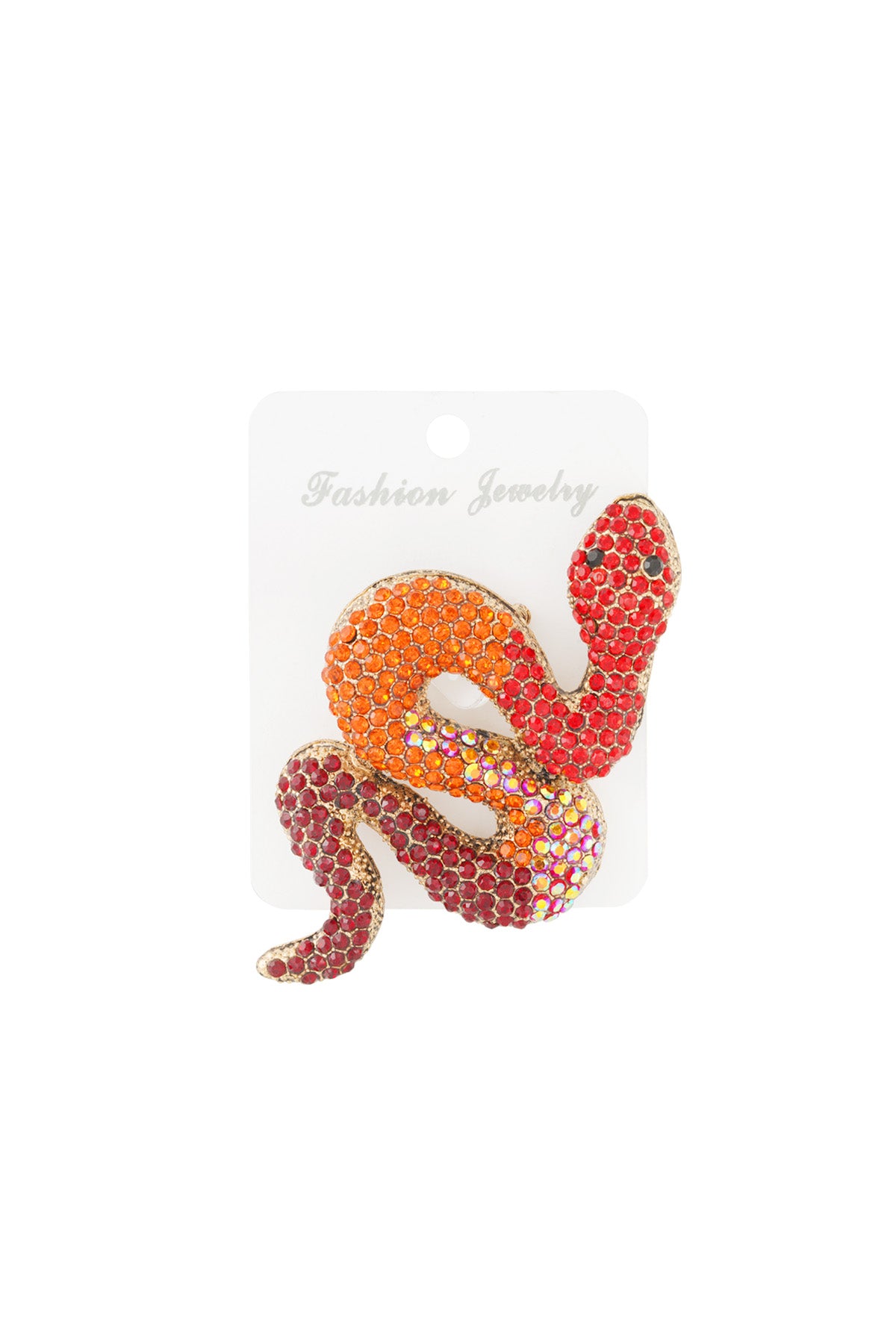 Chic Alloy Brooch in Pink and Orange for Elegant Looks