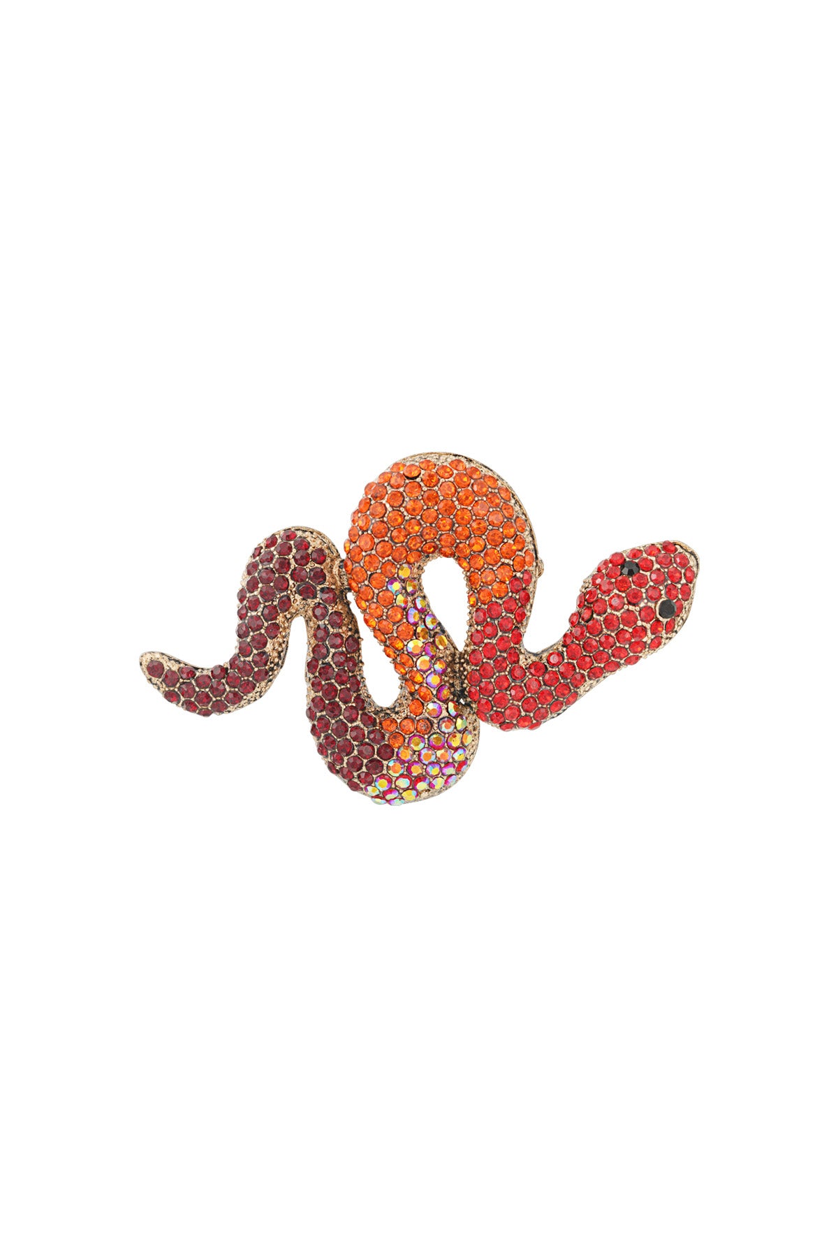 Chic Alloy Brooch in Pink and Orange for Elegant Looks