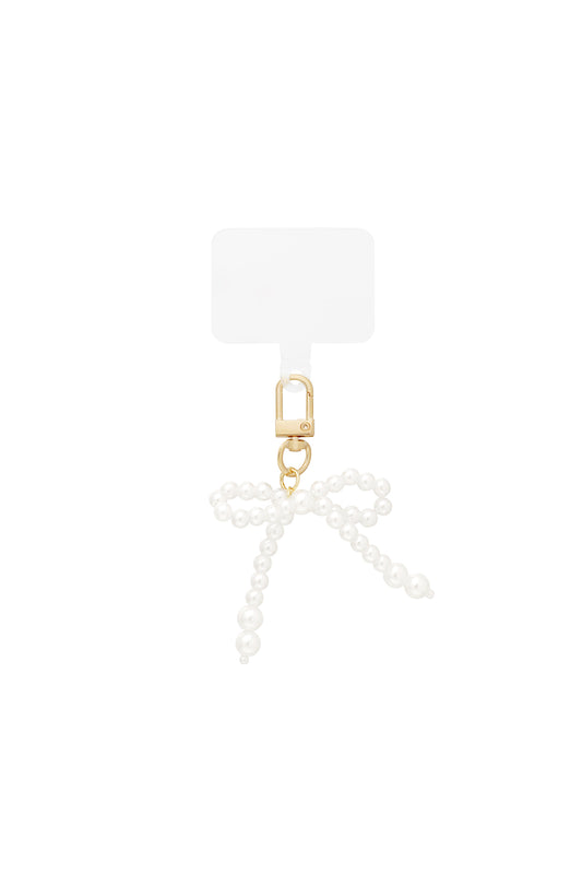 Elegant White Gold & Silver Bag Charms for Everyday Glam