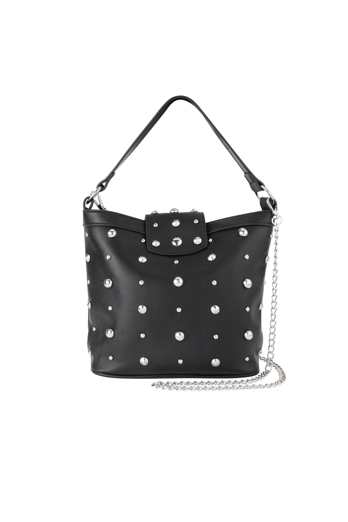 Stylish PU Leather Women's Shoulder Bag - All Fit, Simple & Punk
