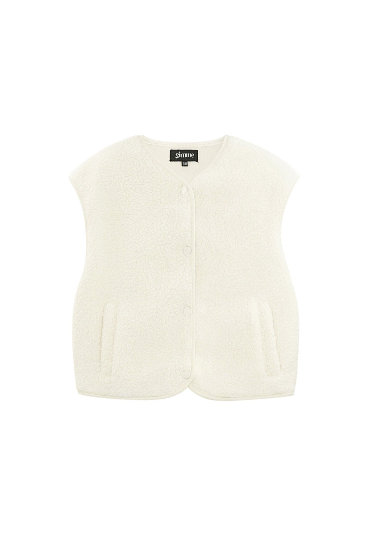 Gimme Women's Woven Casual Vest for Fall/Winter