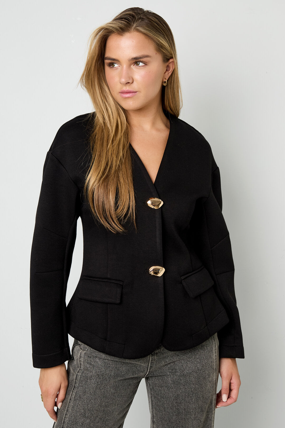 Elegant Women's Woven Suit Set for Fall/Winter
