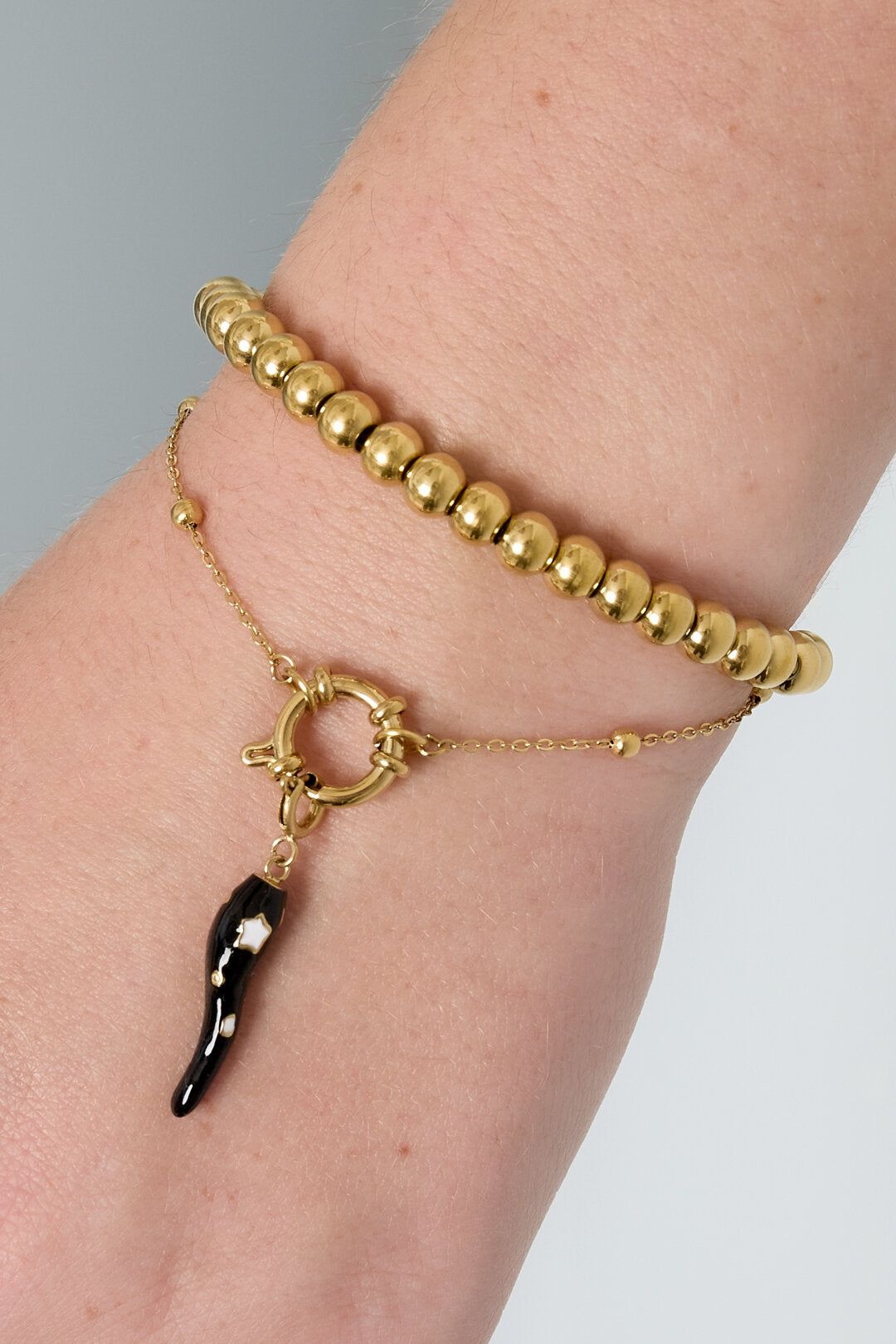 Elegant Gold Color Chain Bracelet for Everyday Wear