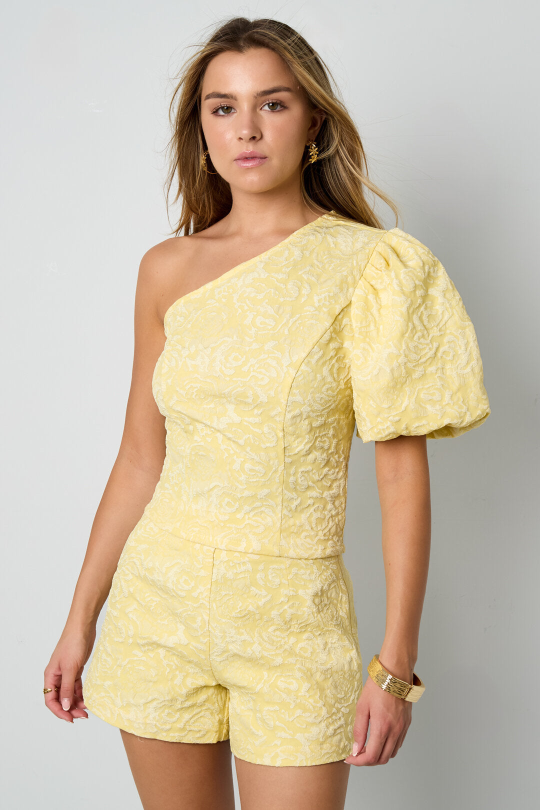 Elegant Floral Short Sleeve Tops for Spring/Summer
