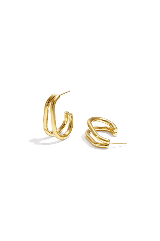 Stylish Gold Hoop Earrings for Everyday Wear