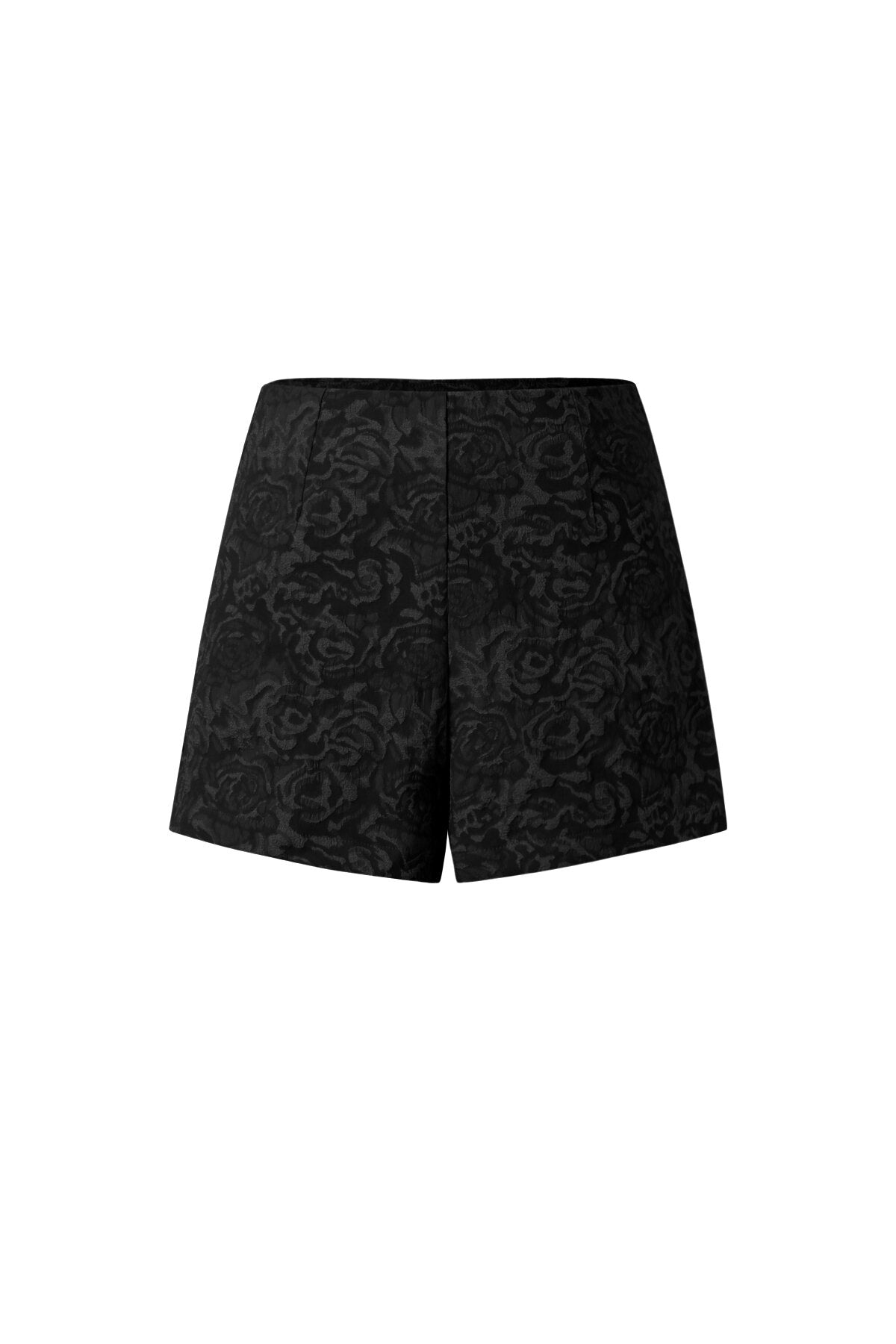 Elegant Floral Print Shorts for Spring/Summer