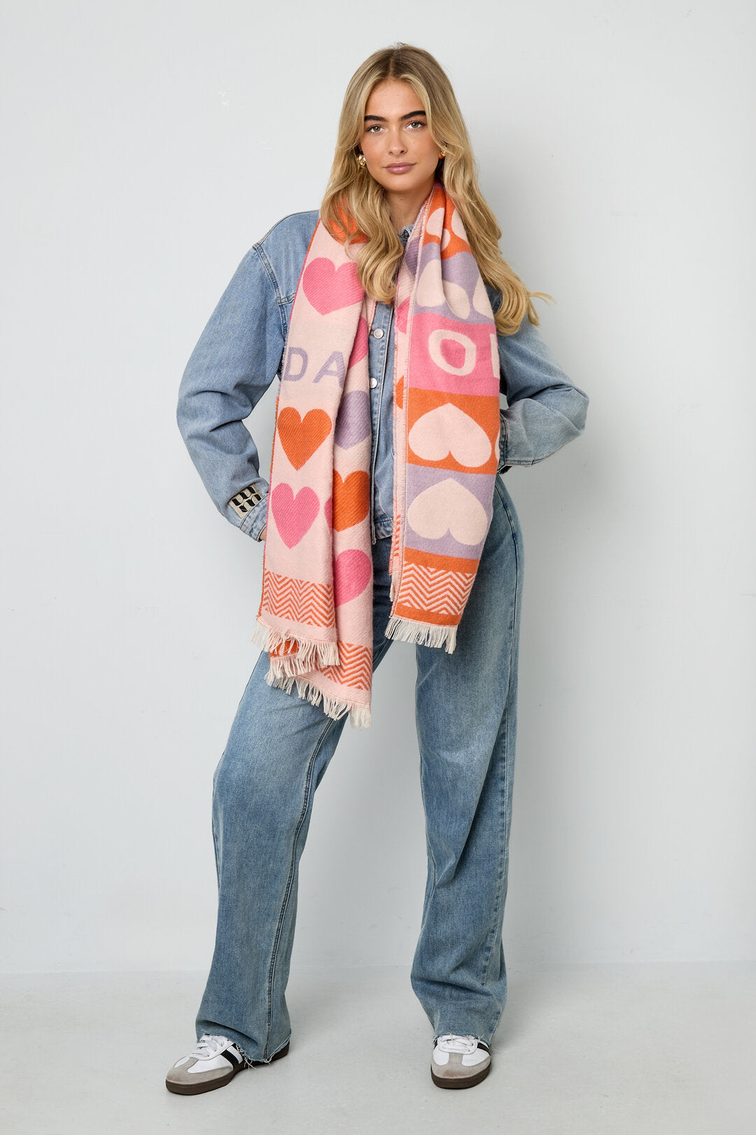 Soft Polyester Winter Scarf for Women - Daily Wear