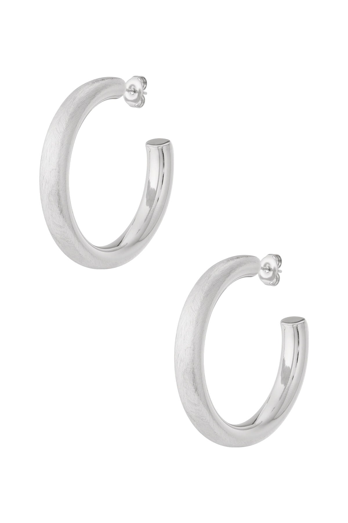 Stylish Irregular Shaped Hoop Earrings for Women
