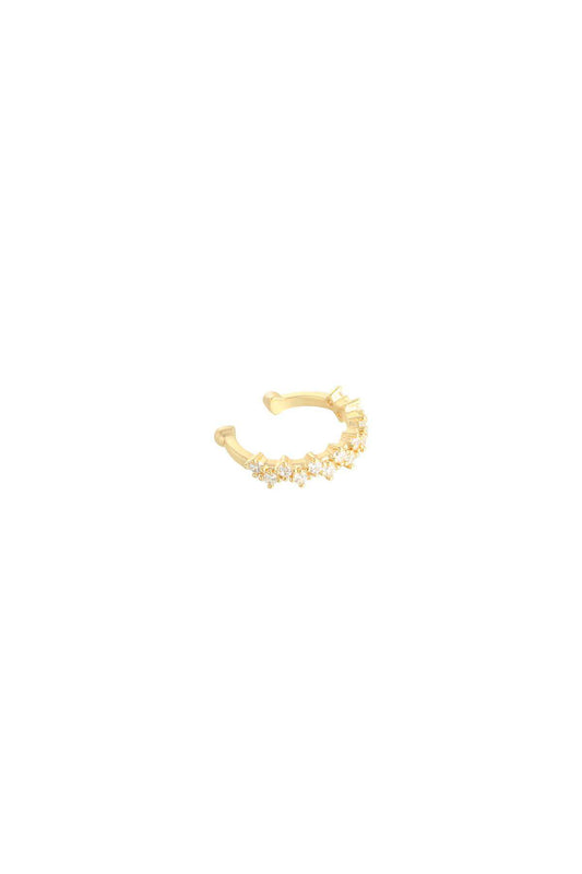 Elegant Copper Ear Cuffs in Silver and Gold