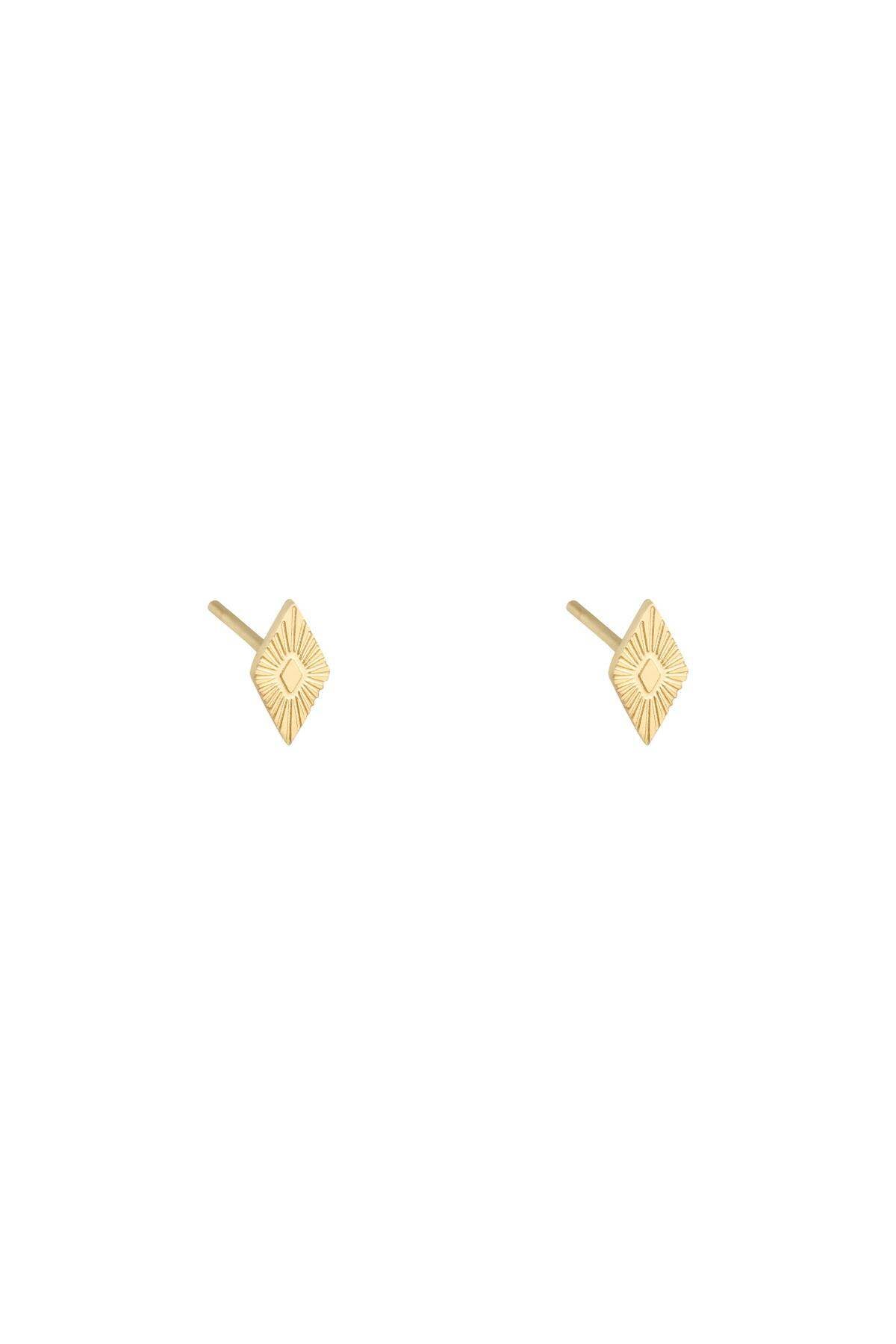 Elegant Mini Stud Earrings in Silver & Gold