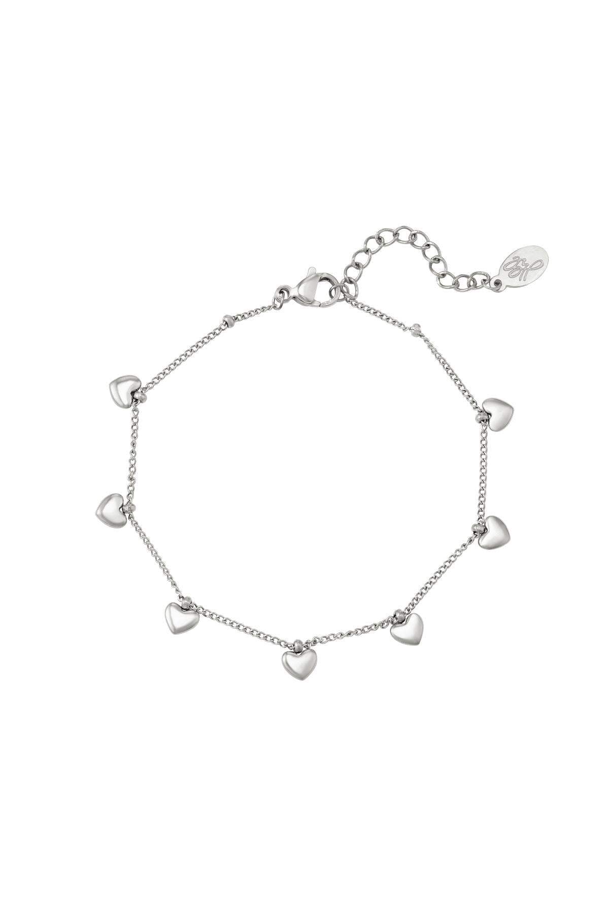 Elegant Stainless Steel Charm Bracelets in Silver & Gold