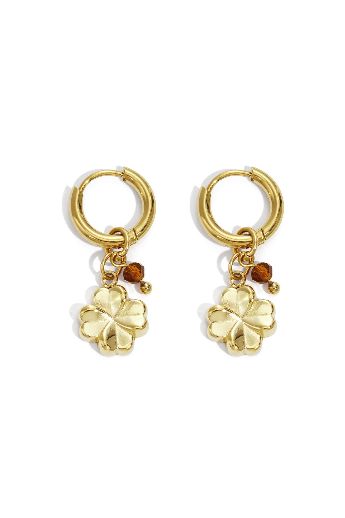 Elegant Clover Drop Earrings for Spring/Summer