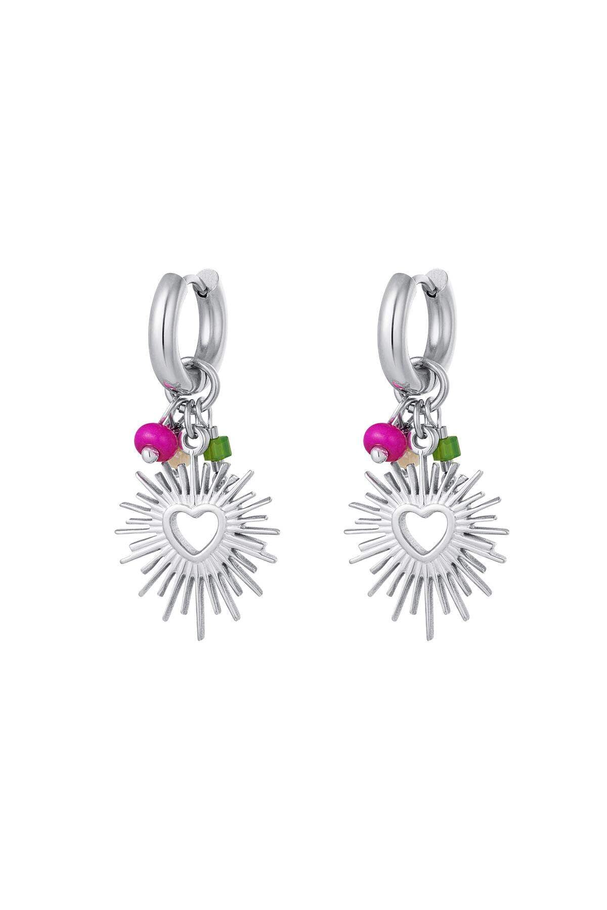 Stylish Heart-Shaped Drop Earrings for Everyday Glam