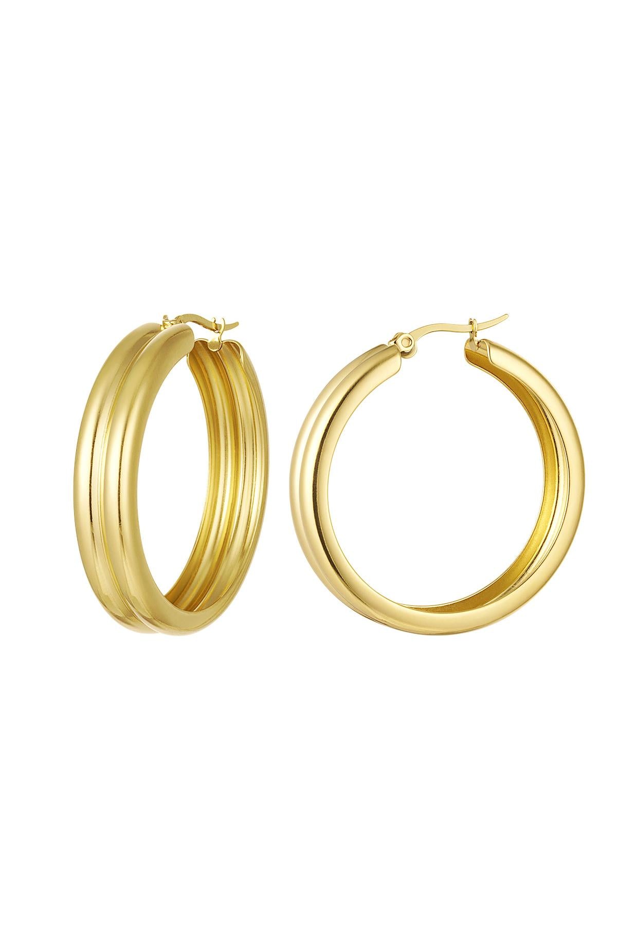 Elegant Geometric Hoop Earrings for Everyday Style