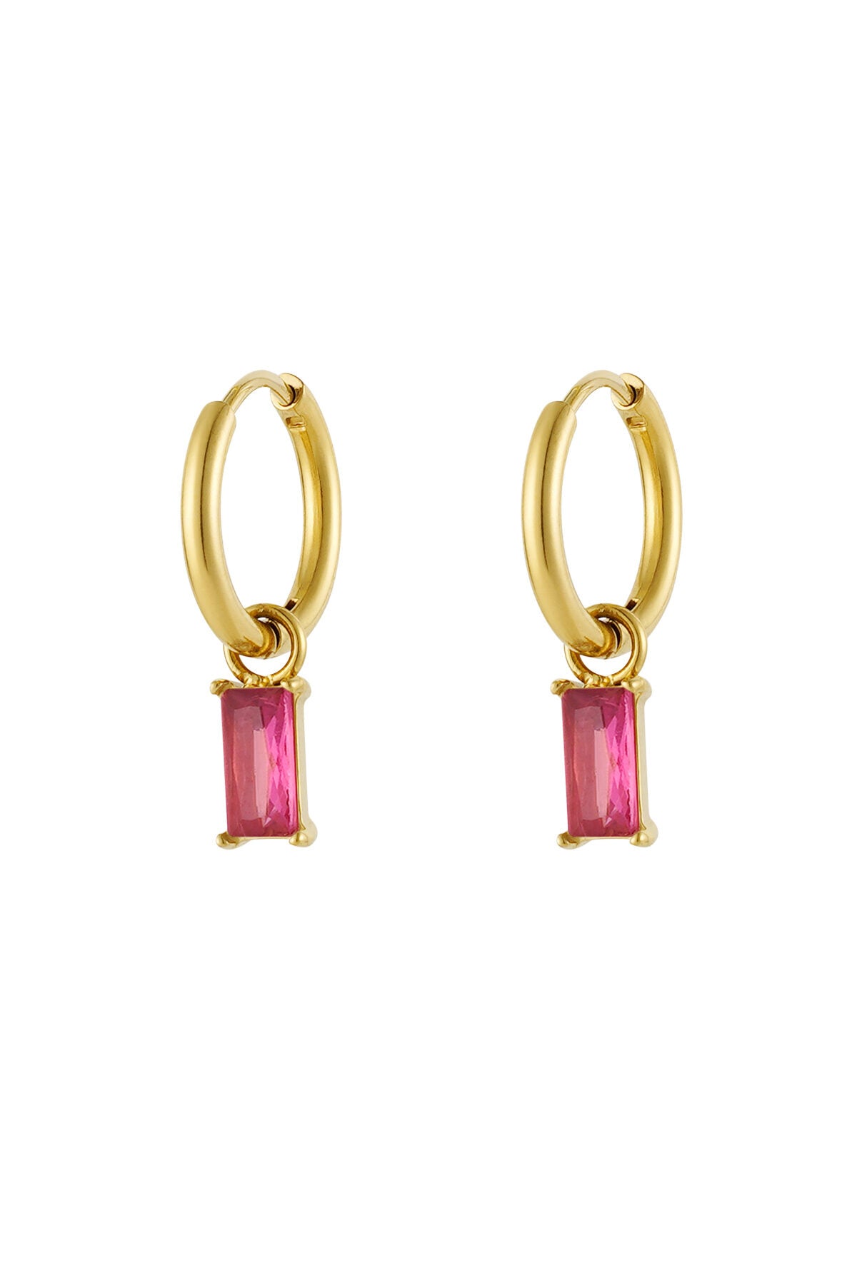 Stylish Drop Earrings in Vibrant Colors
