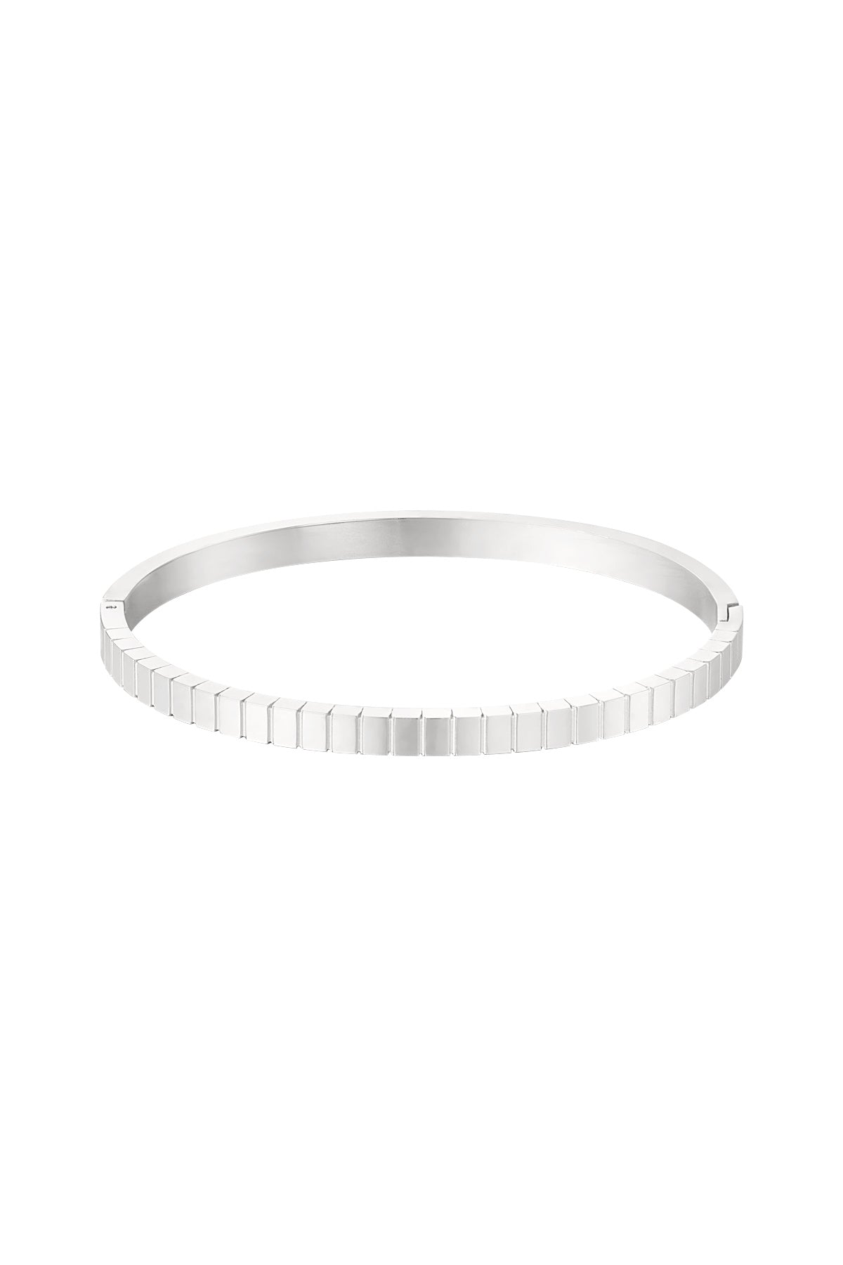 Stylish Stainless Steel Bangle in Silver and Gold