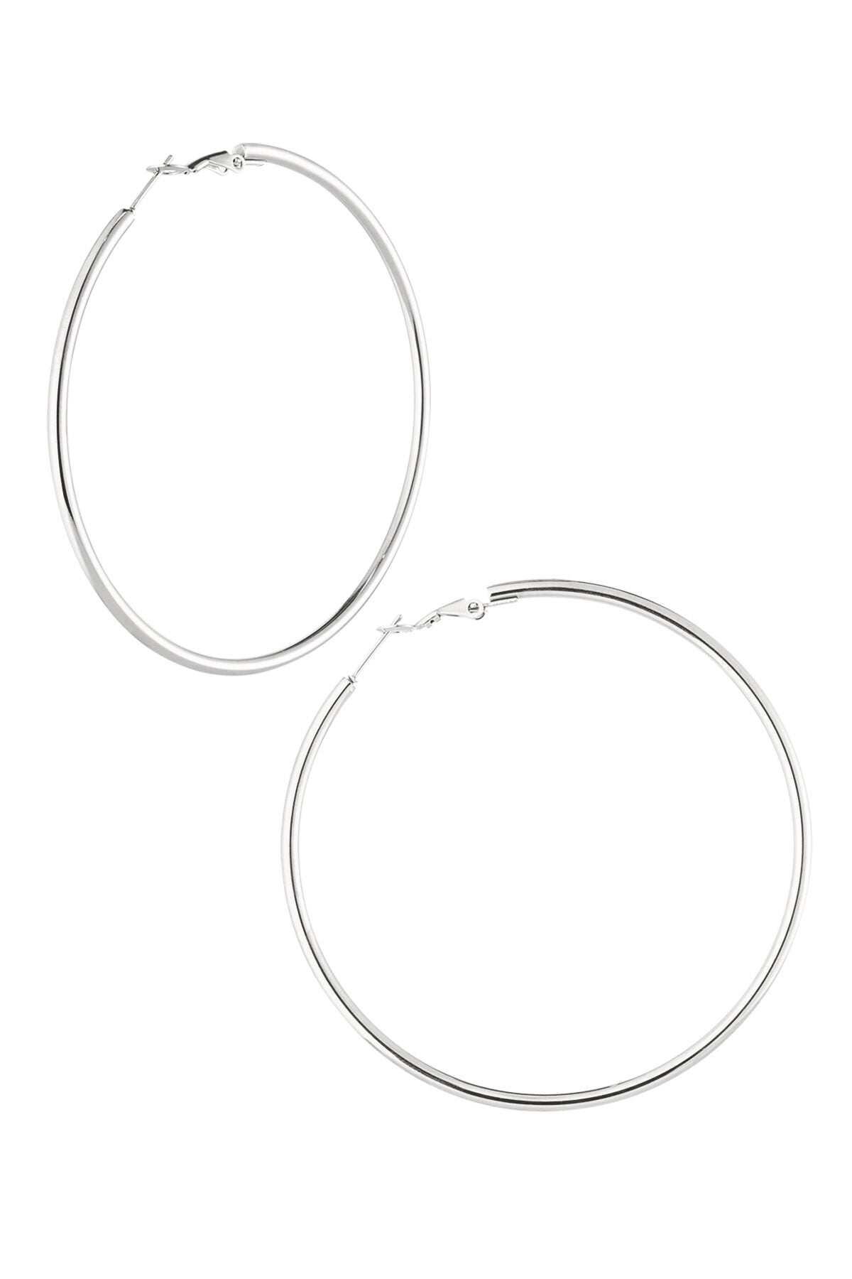 Stylish 14K Gold Plated Hoop Earrings for Everyday Wear